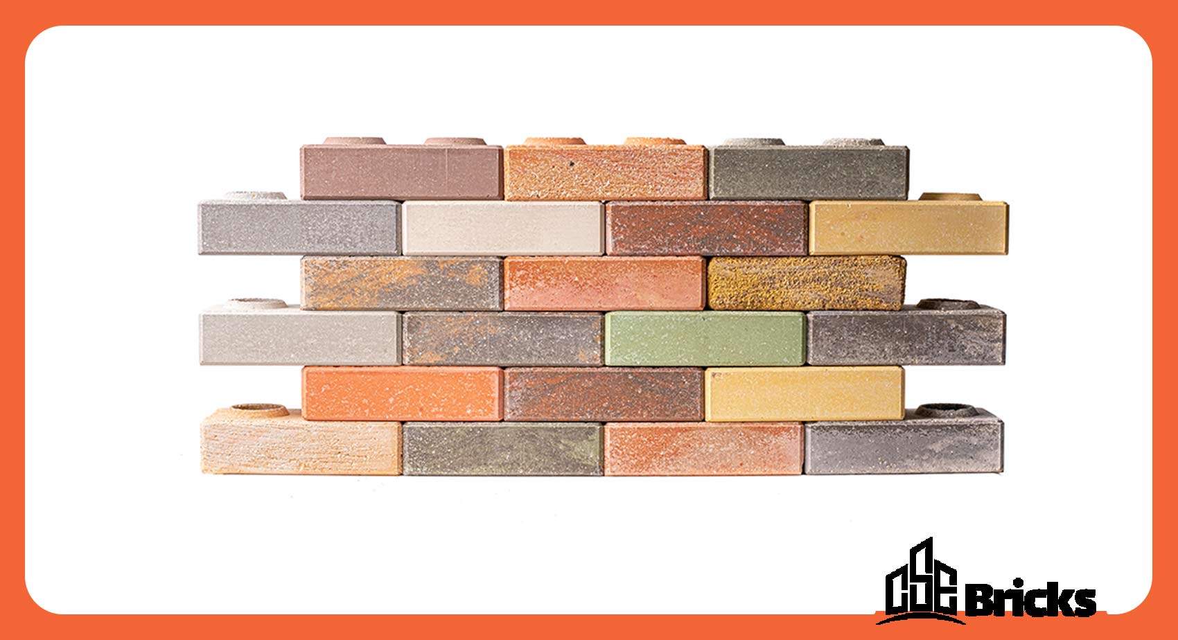 Color Options for Interlocking Bricks