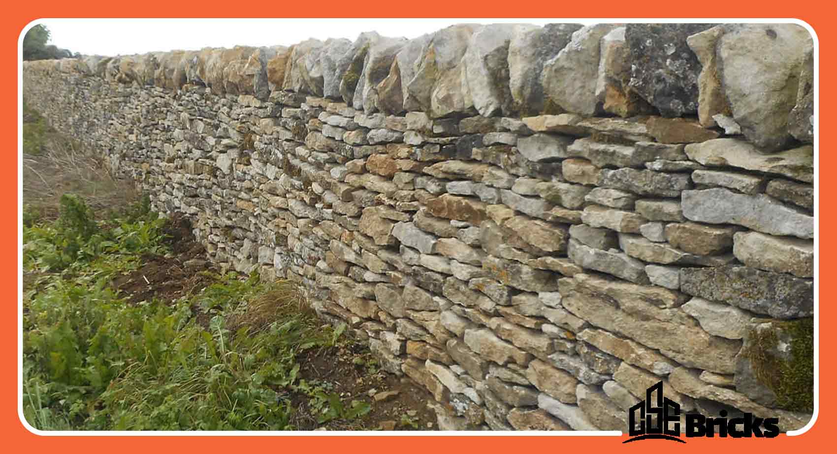 Constructing Garden Walls with Stone